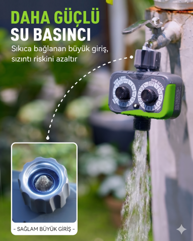 RainPoint ITV152 1-Çıkışlı Musluk Kontrol Cihazı Analog