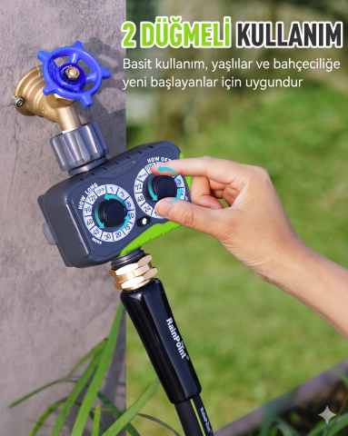 RainPoint ITV152 1-Çıkışlı Musluk Kontrol Cihazı Analog