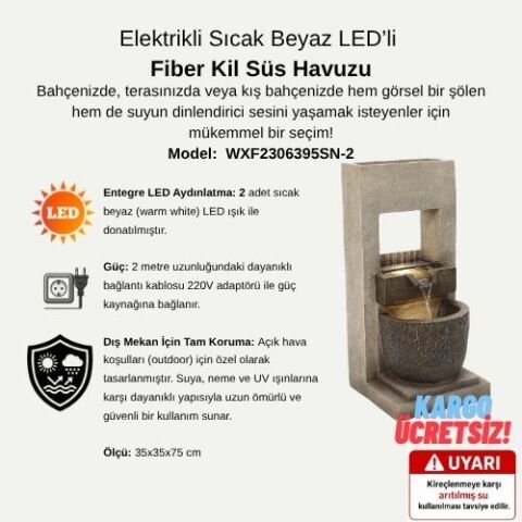 LED Işıklı Süs Havuzu | WXF2306395SN-2