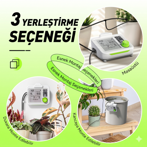 RainPoint IK153 İç Mekan Otomatik Saksı Damla Sulama Kiti