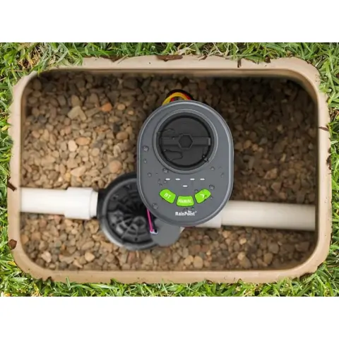 RainPoint HIC406B Bluetooth Kontrollü 9V 4 İstasyonlu Sulama Kontrol Ünitesi