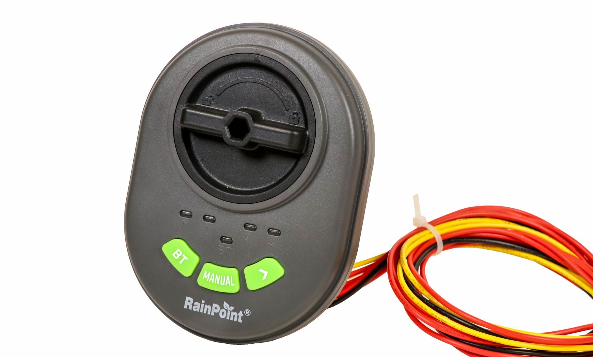 RainPoint HIC406B Bluetooth Kontrollü 9V 4 İstasyonlu Sulama Kontrol Ünitesi