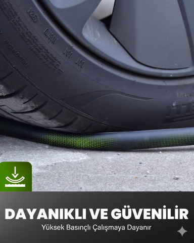 RainPoint XS58-GY50F Dayanıklı Hibrit Bahçe Hortumu Su 15,24 metre (50ft x 5/8'')