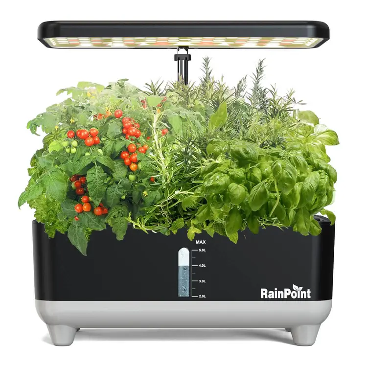 RainPoint HGS-Z238  İç Mekan Hidroponik Biti Büyütme Kiti -Gri-