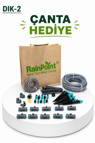 RainPoint Mikro Püskürtücülü Damlama Sulama Seti DIK-02