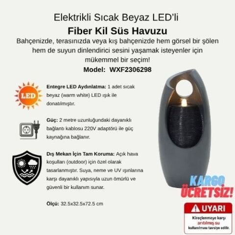 LED Işıklı Süs Havuzu | WXF2306298SN