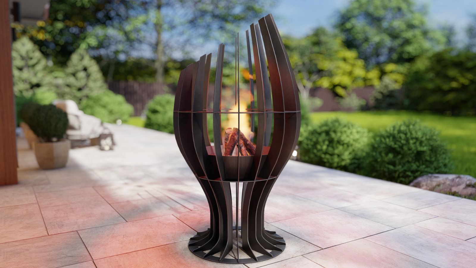 TULIPA FLAME ATEŞ ÇUKURU