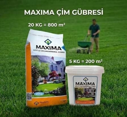 Akademi Tohum Maxıma Azotlu Organomineral Çim Gübresi 20 Kg