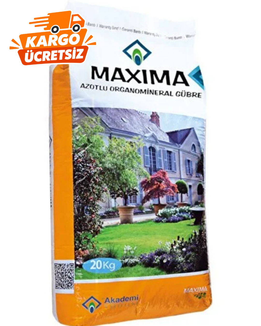 Akademi Tohum Maxıma Azotlu Organomineral Çim Gübresi 20 Kg