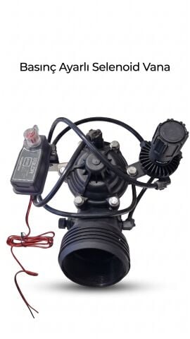 BALDR BASINÇ AYARLI SELENOİD VANA ELEKTRİKLİ 3'' 24V