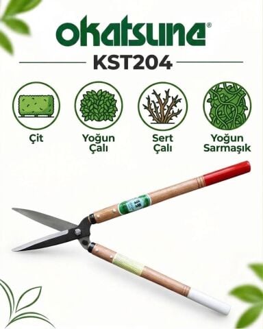 OKATSUNE KST204 – Çit Budama Makası