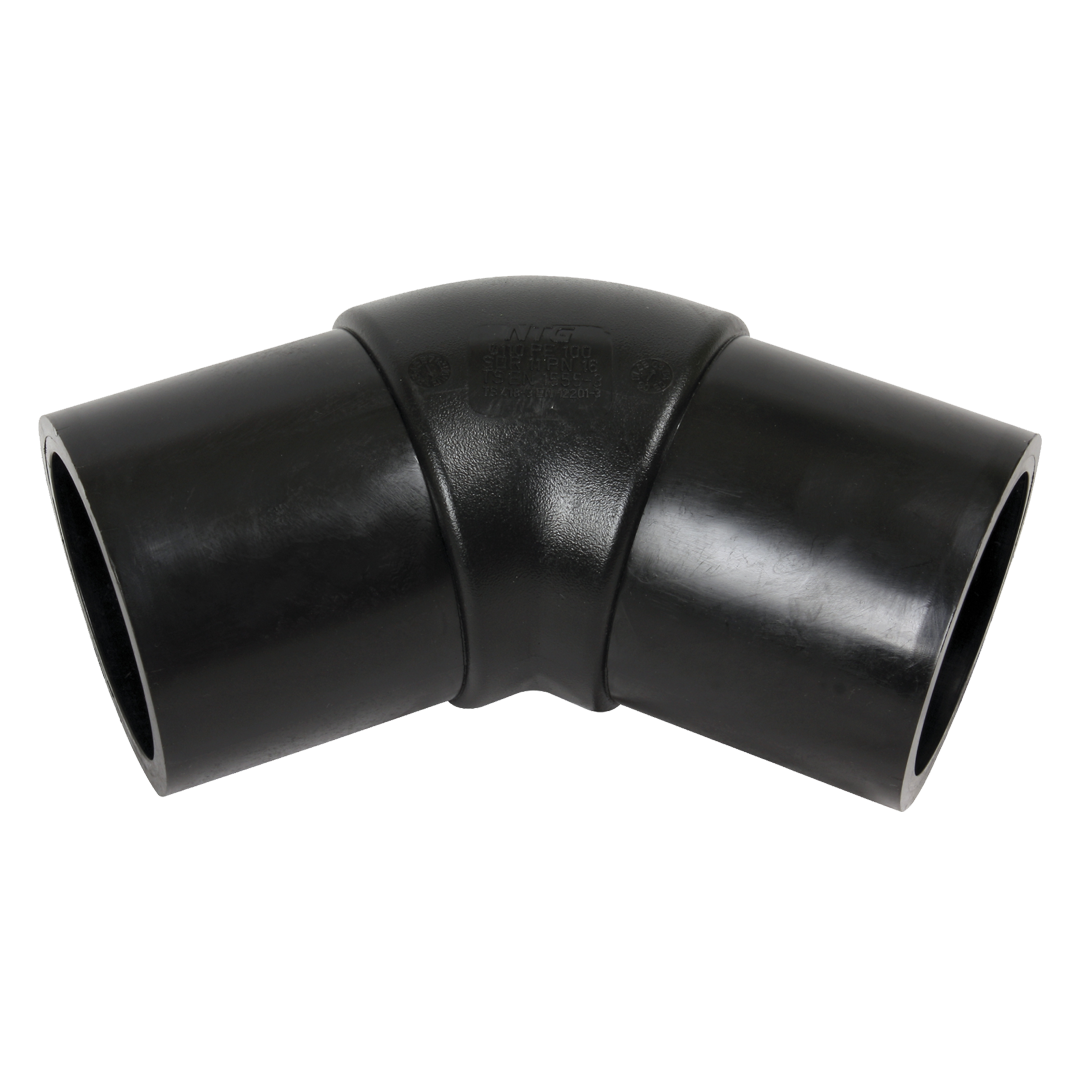 Enjeksiyon Spigot Dirsek 45° SDR17