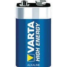 9V Alkalin Pil