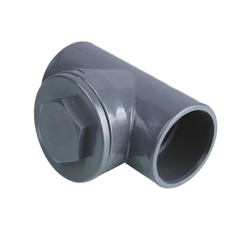 U-PVC Yapıştırma Muflu T Çekvalf