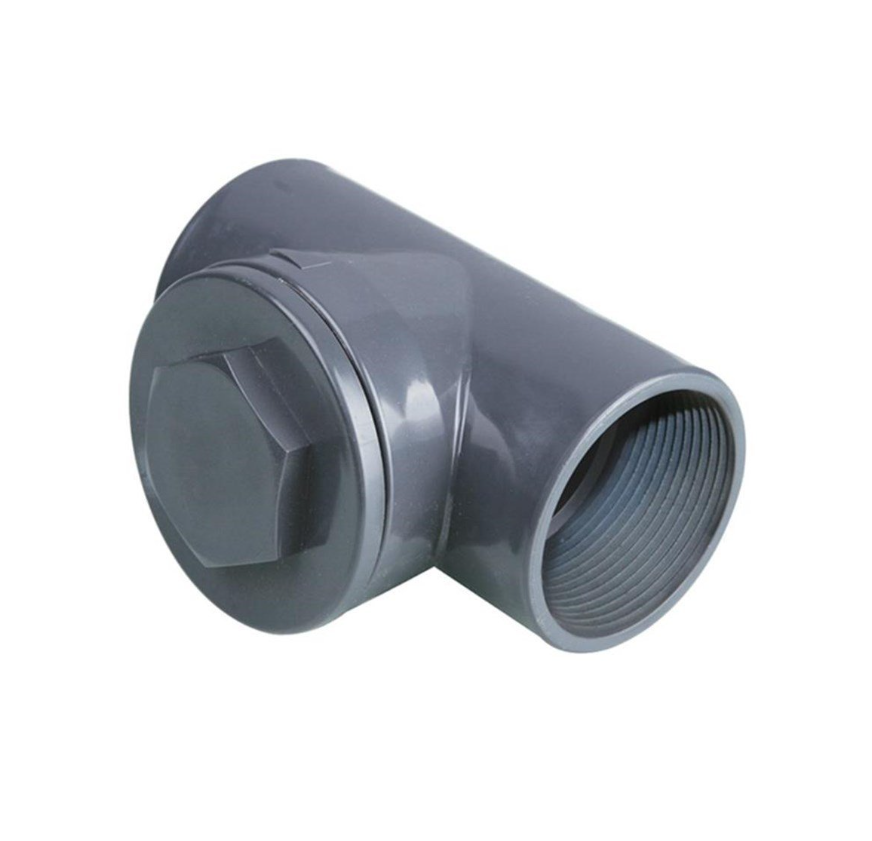 U-PVC Tek Taraf İç Dişli T Çekvalf