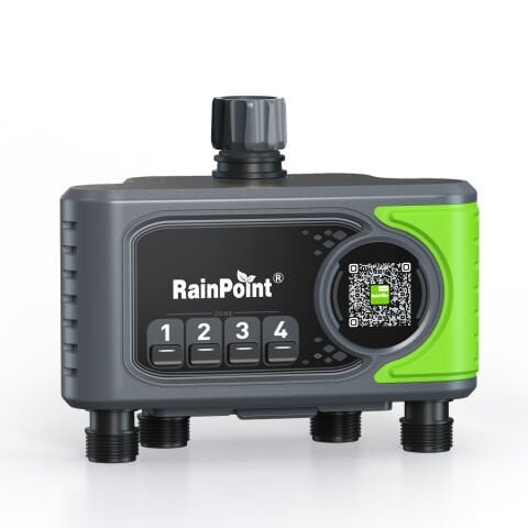 RainPoint HTV405FRF MUSLUK KONTROL CİHAZI 4 ÇIKIŞ + WİFİ + HWG023WBRF Mini Box Hub
