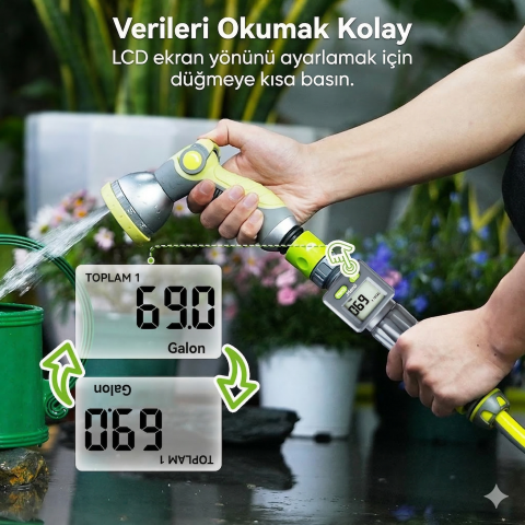 RainPoint ICS018 SU DEBİ ÖLÇER KÜÇÜK