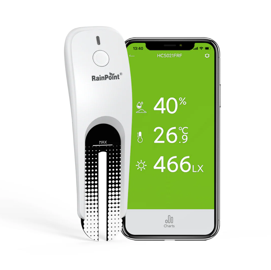 RainPoint HCS021FRF WİFİ NEM SENSÖRÜ BÜYÜK + HWG023WBRF MİNİ BOX HUB