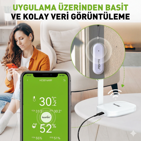 RainPoint HCS014ARF TERMO-HİGROMETRE