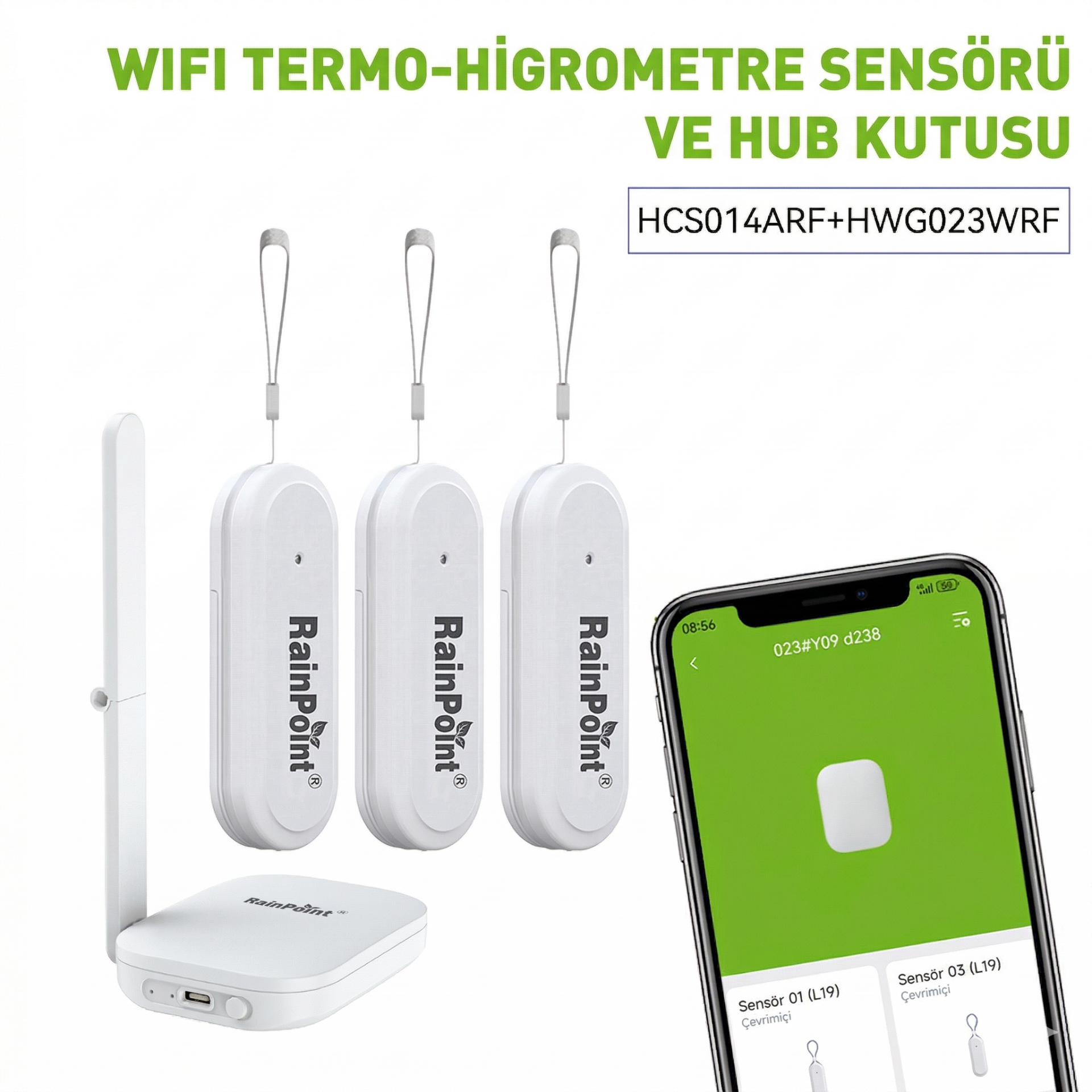 RainPoint HCS014ARF TERMO-HİGROMETRE