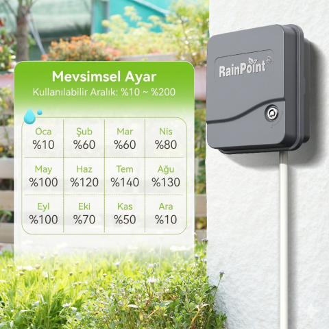 RainPoint ITC1200 12 İSTASYON ELEKTRİKLİ KONTROL CİHAZI
