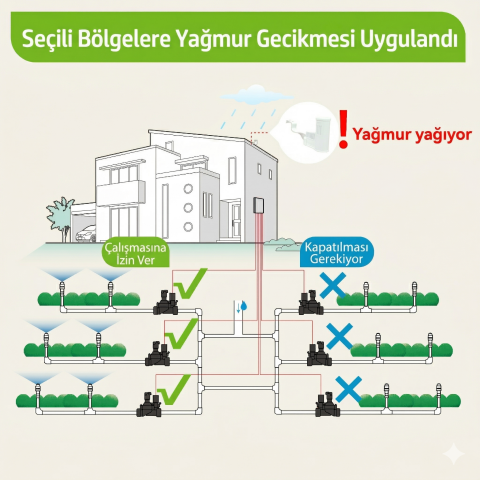RainPoint ITC1200 12 İSTASYON ELEKTRİKLİ KONTROL CİHAZI