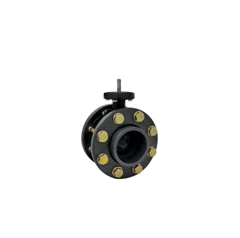 U-PVC Aktüatör Uyumlu Kelebek Vana (Su İçin)