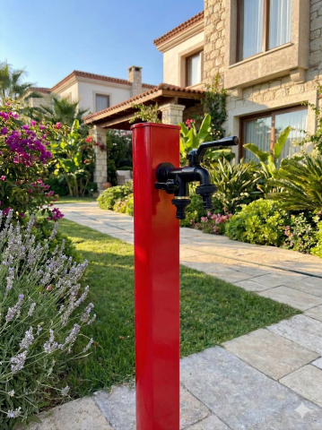 PREMIUM SİYAH MUSLUK 1/2'' GİRİŞ + 3/4'' ÇIKIŞ