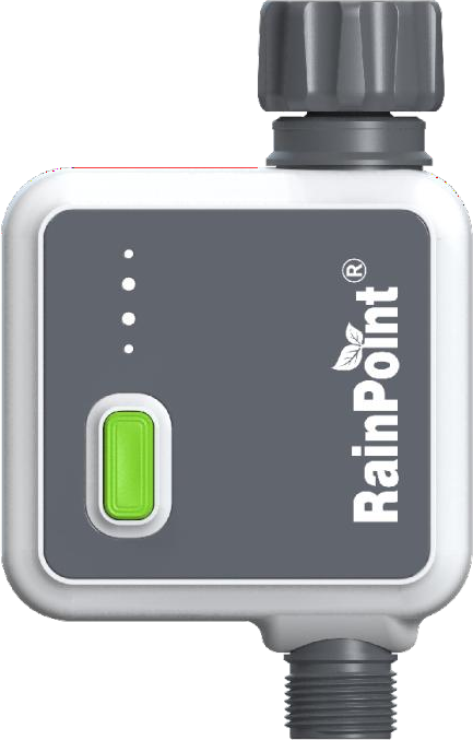 RainPoint HTV113FRF Mini Dijital 1-Çıkışlı WiFi'li Kablosuz Hortum Su Zamanlayıcısı  + HWG023WBRF Mini Box Hub